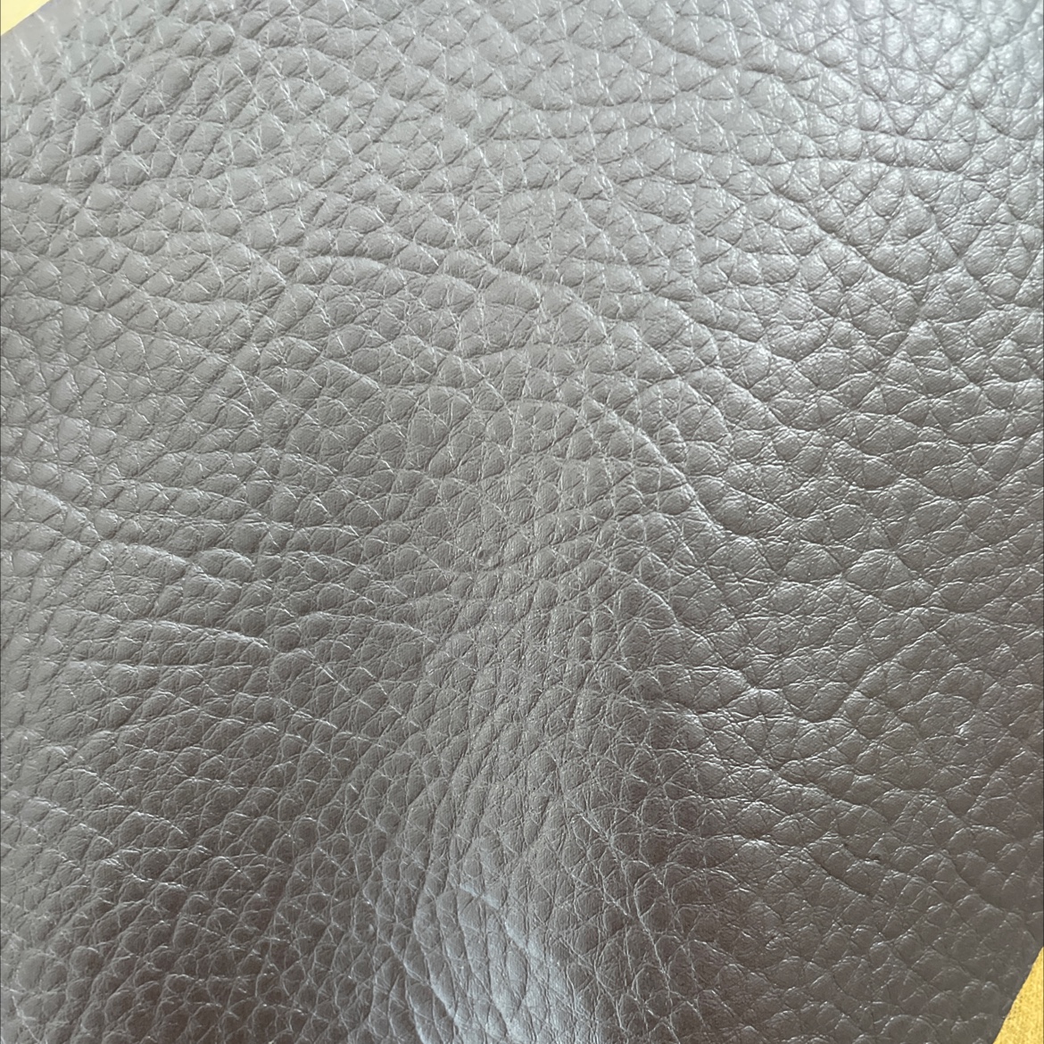 Black Coffee dlz025 leather sofa belt accessories with large lychee pattern leather fabric