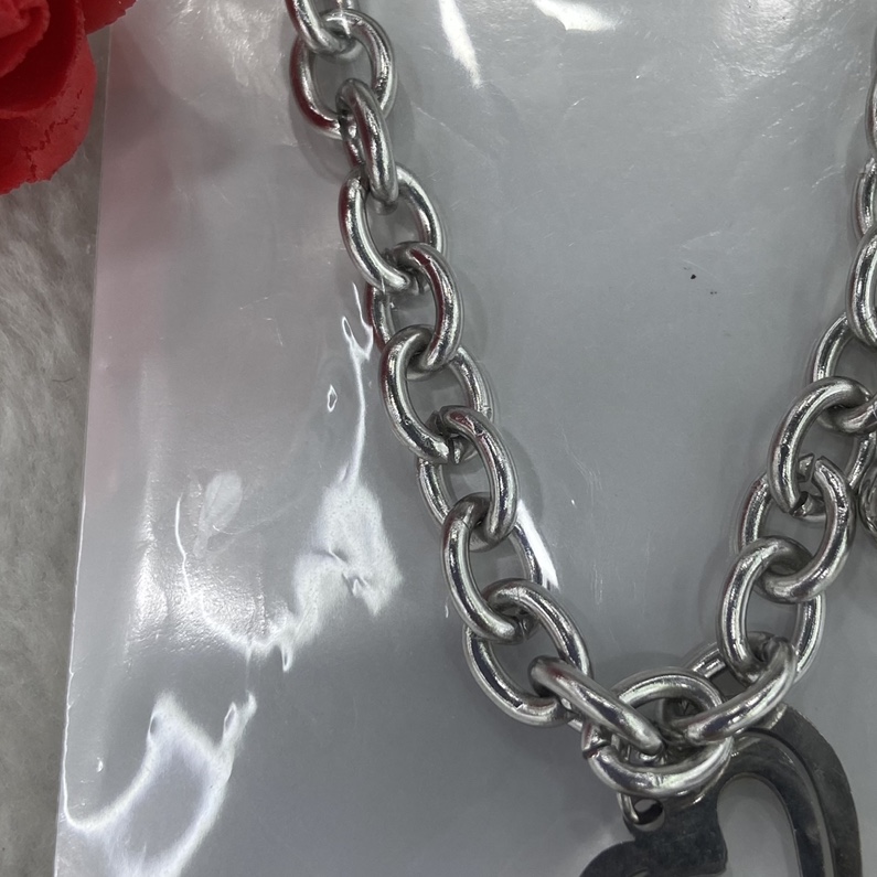 2021 new 0367 Korean version of titanium steel necklace can be worn by men and women natural sweet cool can trend fashion niche design style personality fashion generous factory direct sales thumbnail