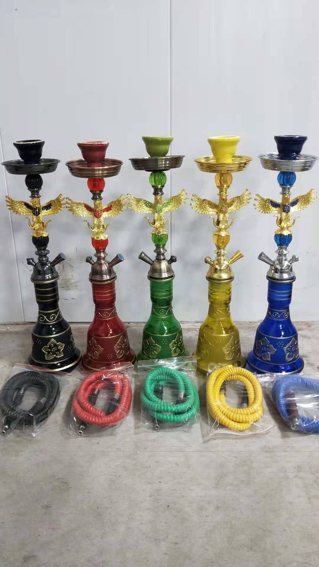水烟壶/水烟/铁+玻璃产品图
