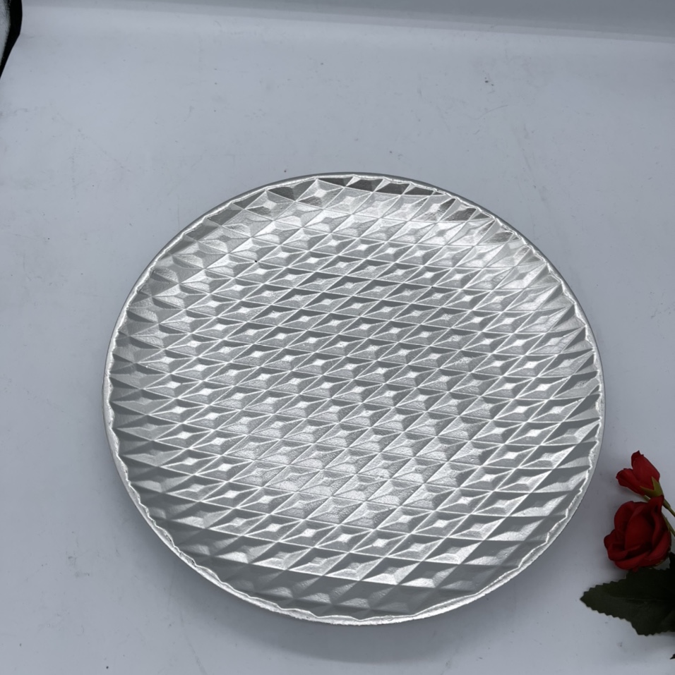 Light luxury home fruit plate, snack plate, living room coffee table, fruit plate, hotel front desk candy plate, key tray, decorative items, 96 Love Home Craft 02
