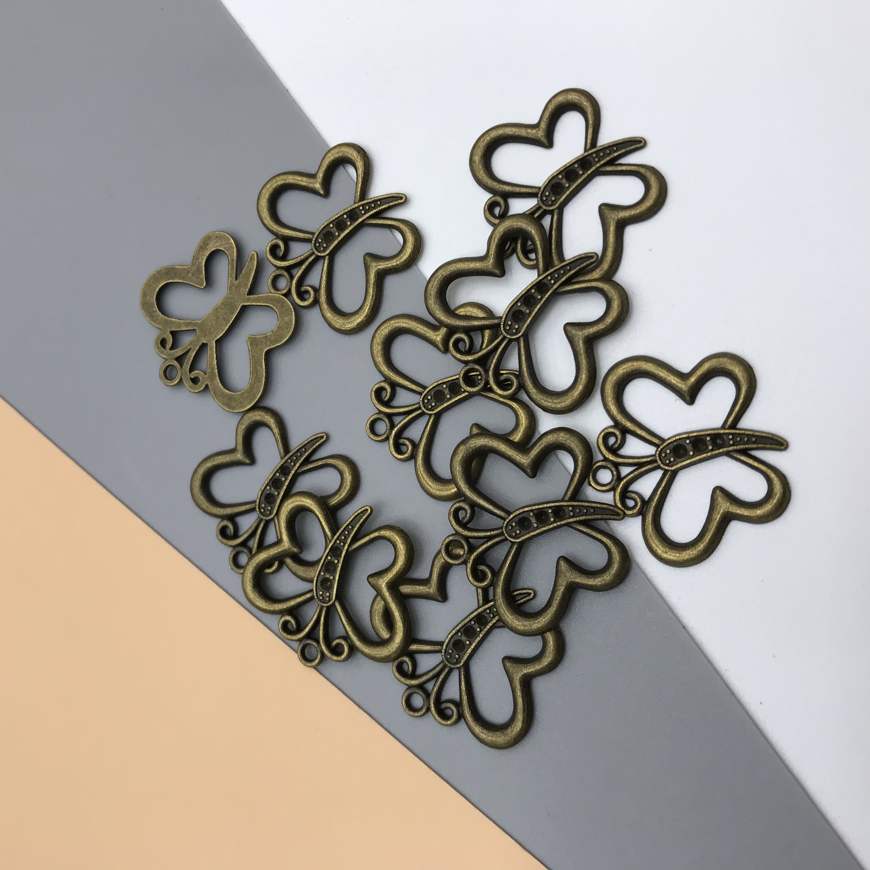 复古古青蝴蝶挂件吊坠详情图4