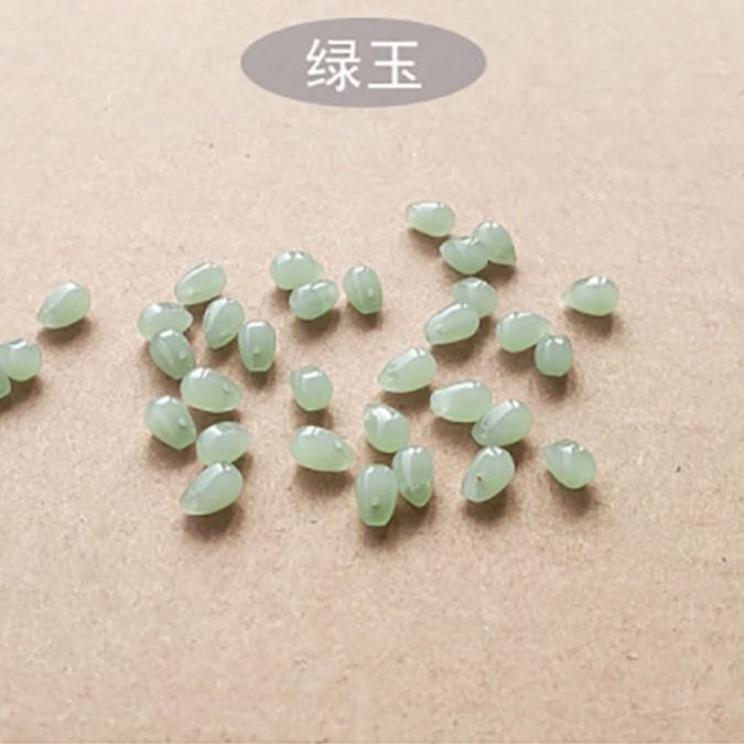 Glazed Light DIY handmade materials antique hairpin headpiece Crystal loose bead step swing fringe pendant 2299