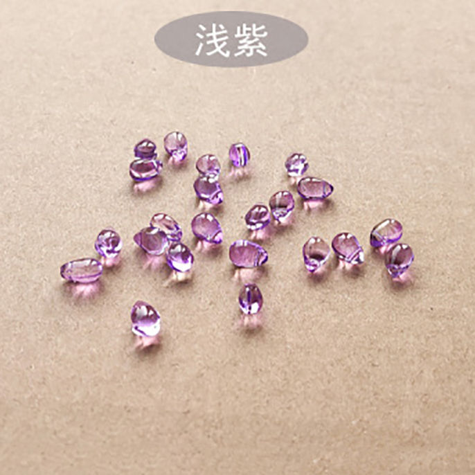 Glazed Light DIY handmade materials antique hairpin headpiece Crystal loose bead step swing fringe pendant 2296