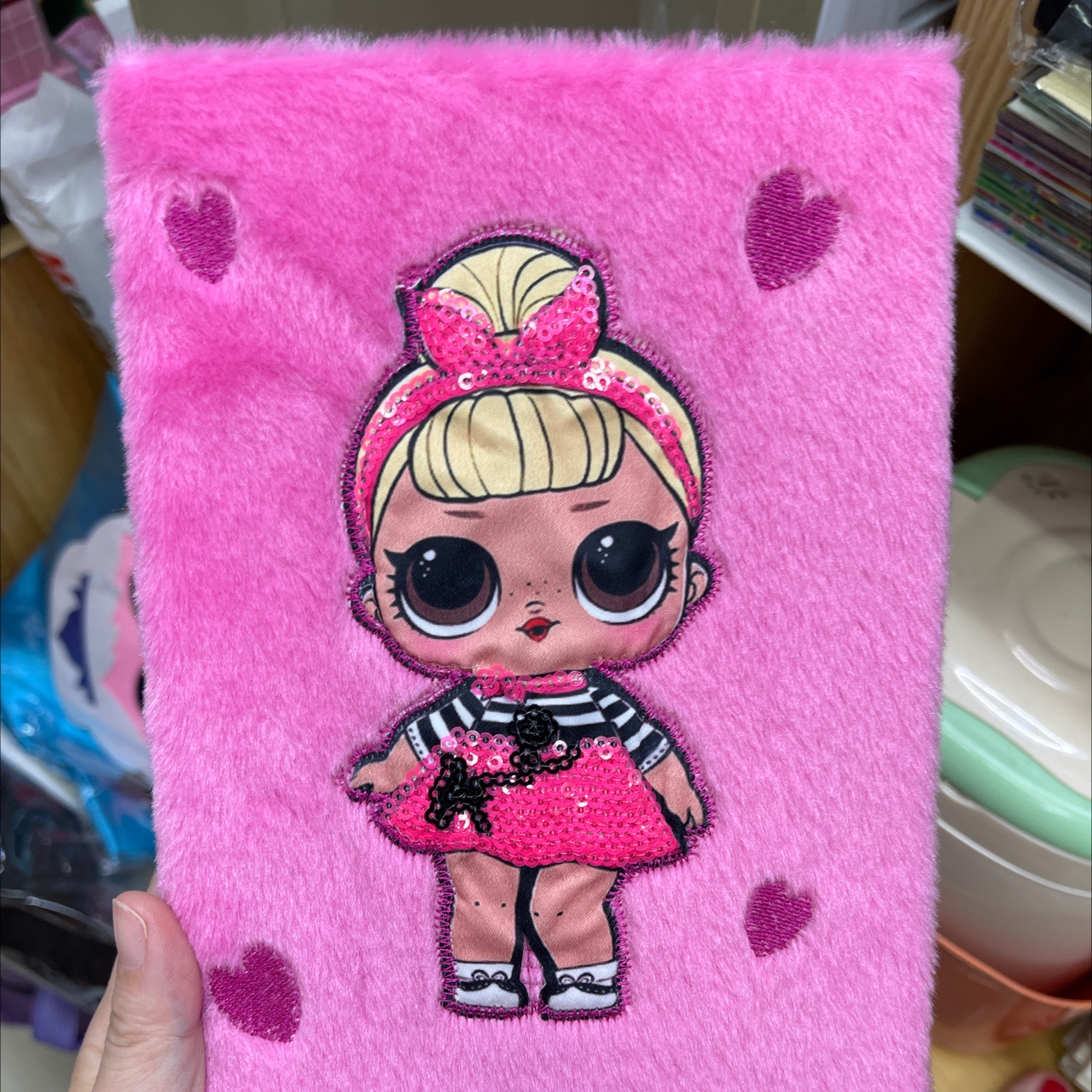 A5 Plush Surprise Doll Embroidery Book Specification drawing