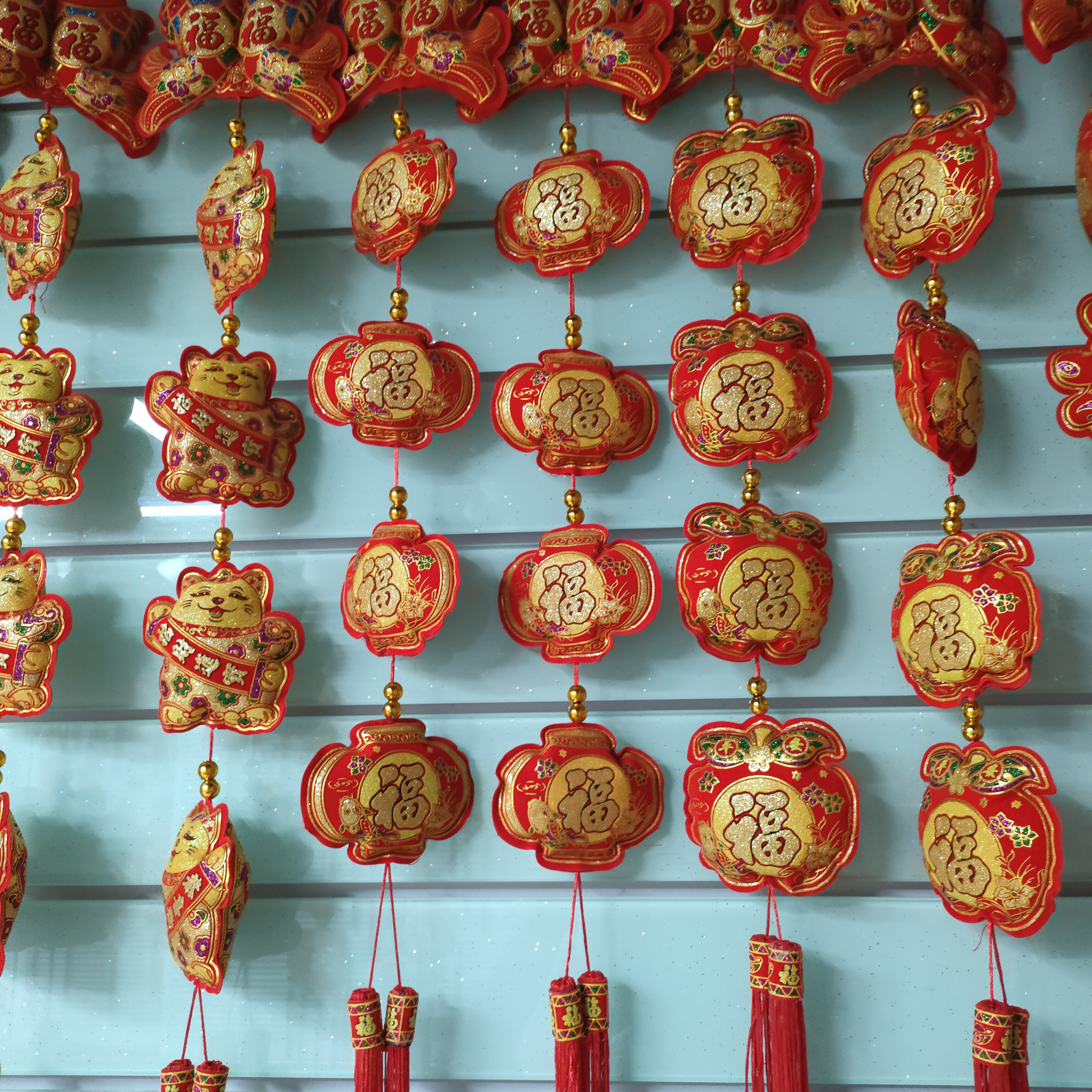 Double Fish Lantern Pendant Festive Wedding Festival Supplies Moving To A New Home