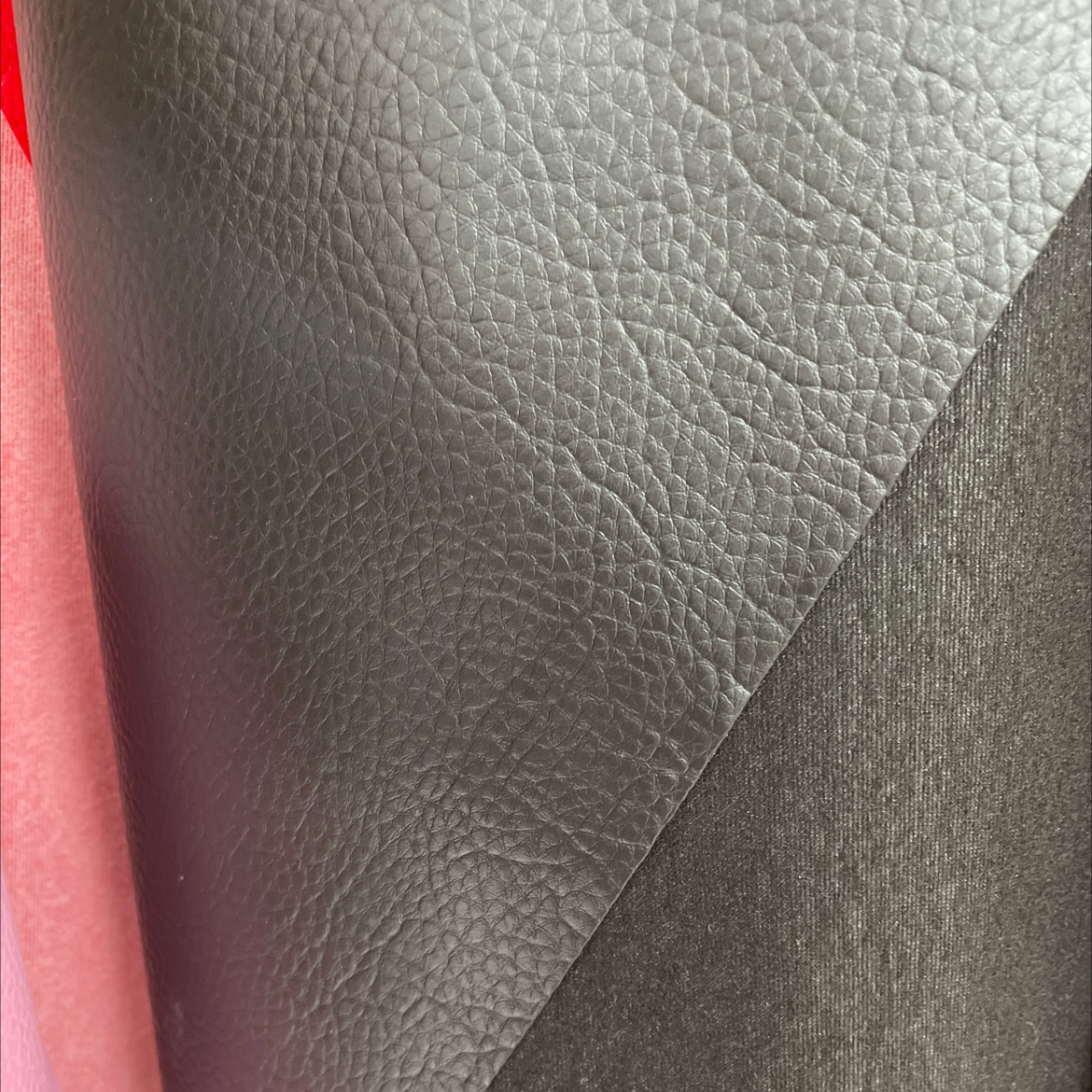 Black leather sofa leather belt accessories with large lychee pattern dlz043 Specification image