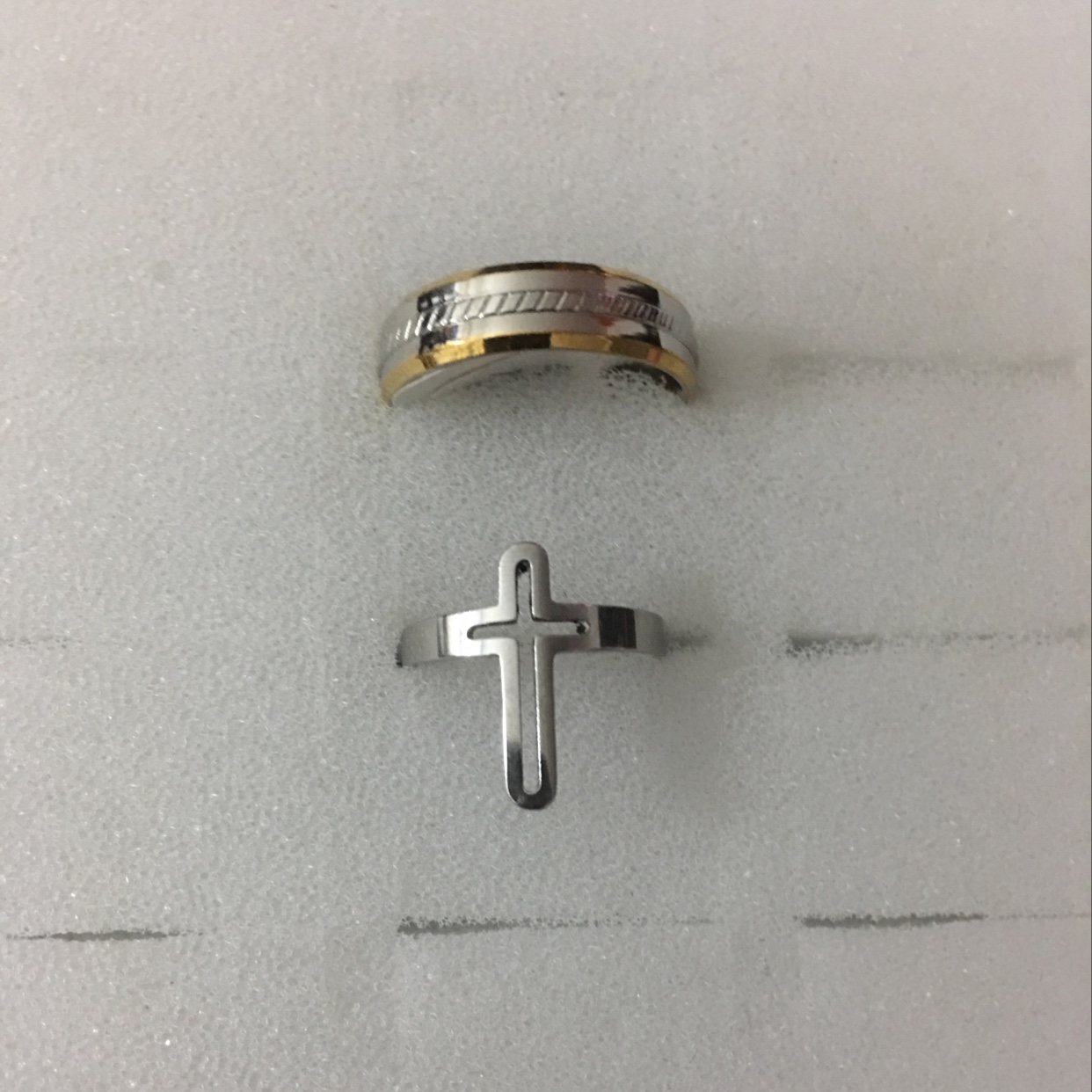 Couple set design style unique charm fashion trend casual personality full series product ring shape
