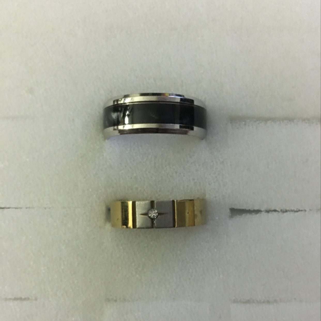 Two unique design style charm fashion trend casual personality series product rings 💍 match