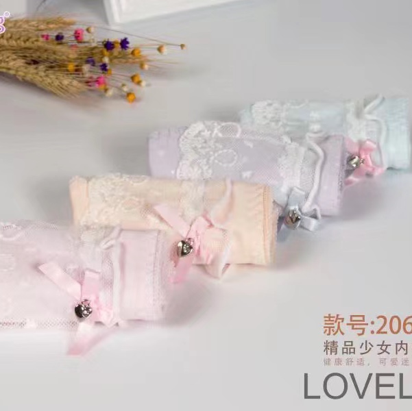 厂家直销无缝内裤柔软超弹颜色超多网纱镂空少女小蛮腰内裤 2062