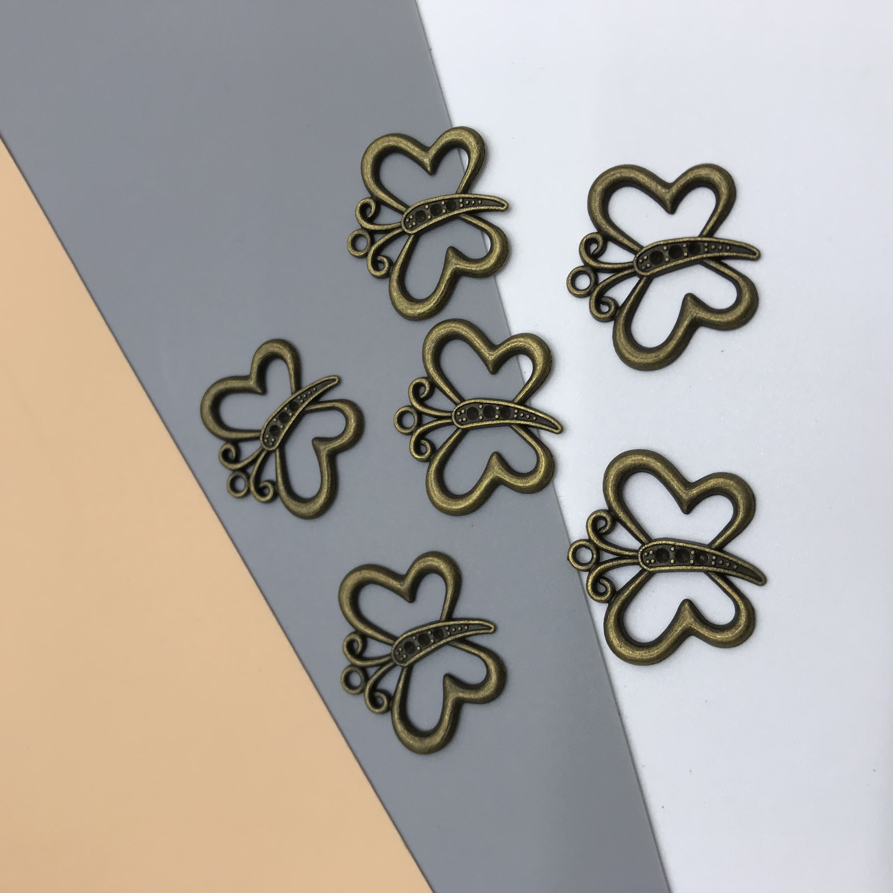 复古古青蝴蝶挂件吊坠详情图3