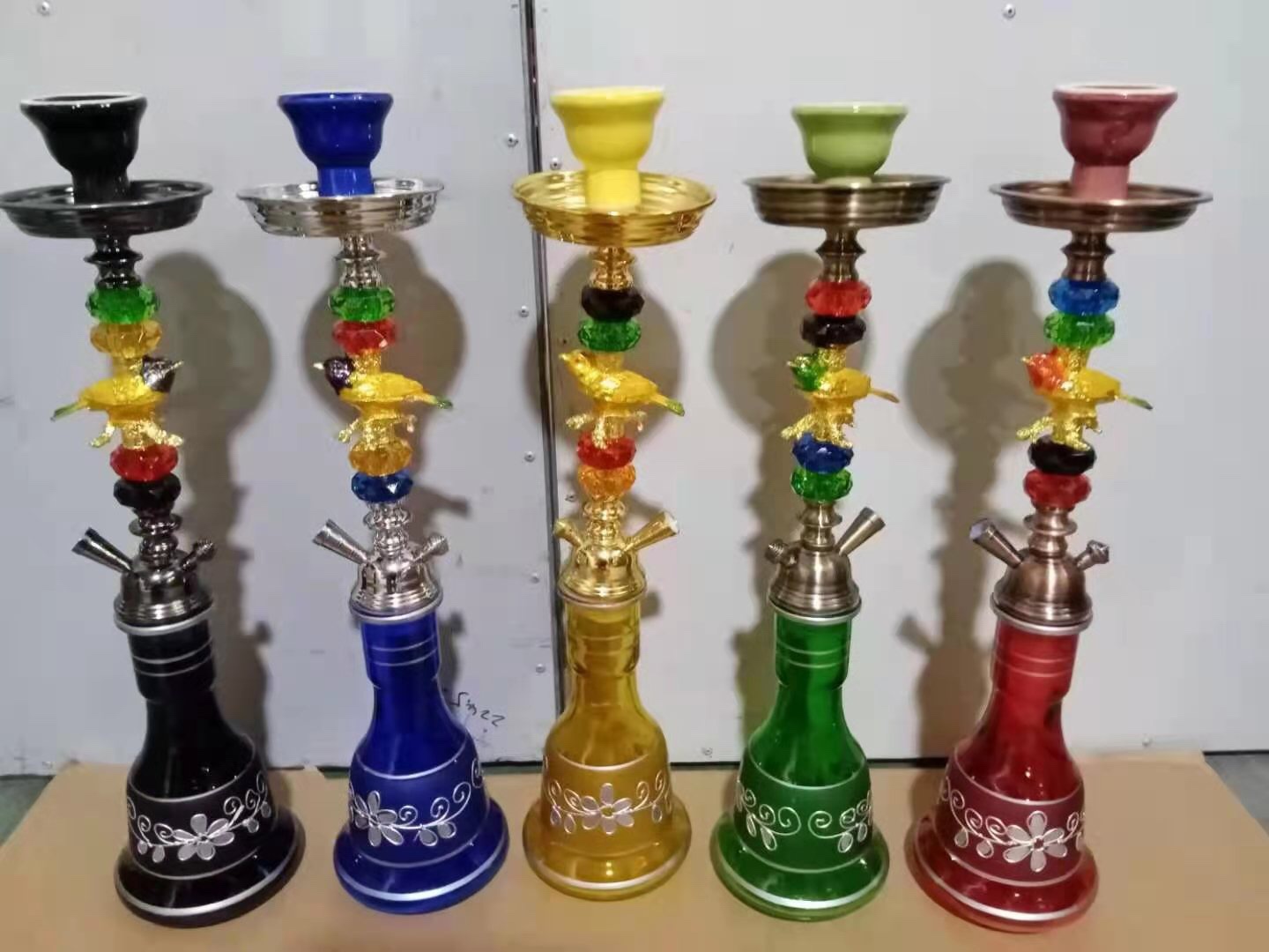 水烟壶/水烟/铁+玻璃细节图