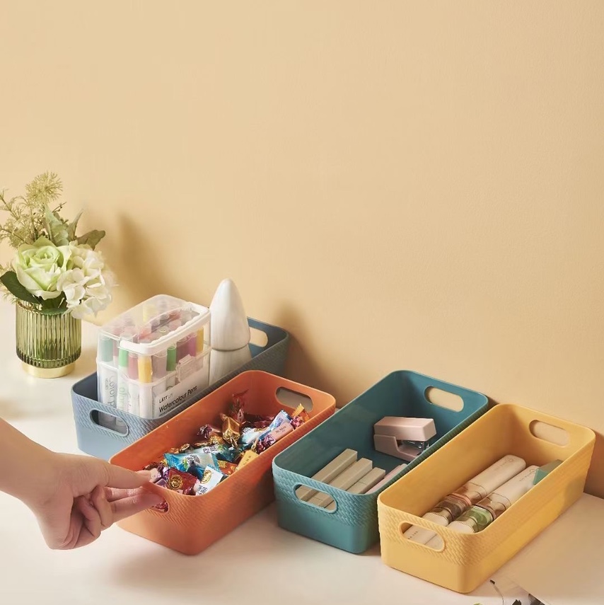 Desktop storage box storage frame new color system full figure