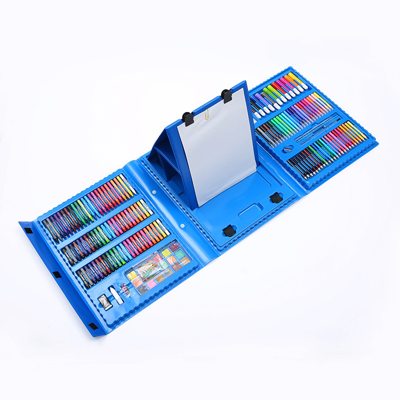208 Russian Packaged Watercolor Pen Painting Set, Children's Art Supplies Specification drawing