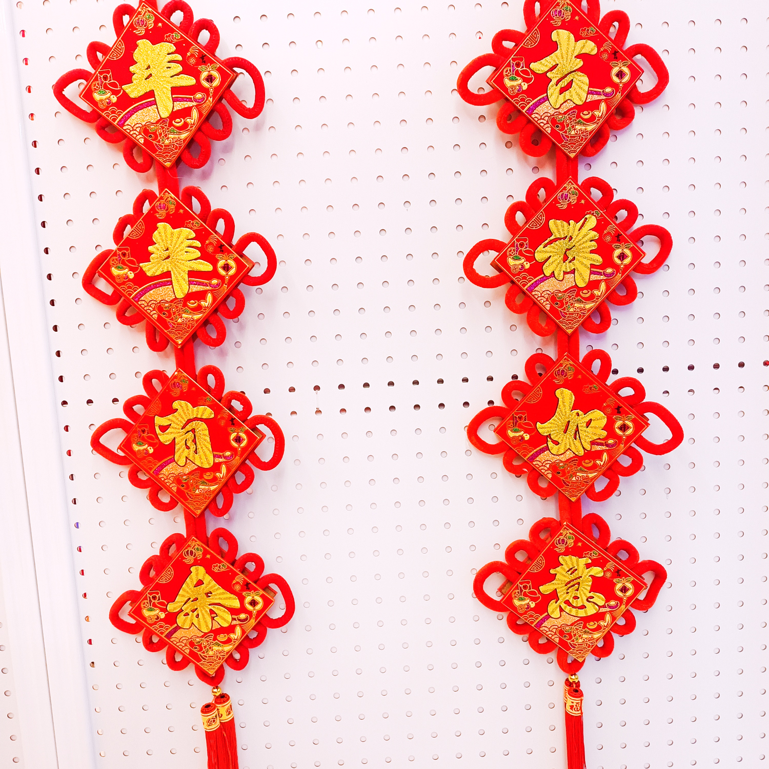 12 Printed Chinese Knot Couplets