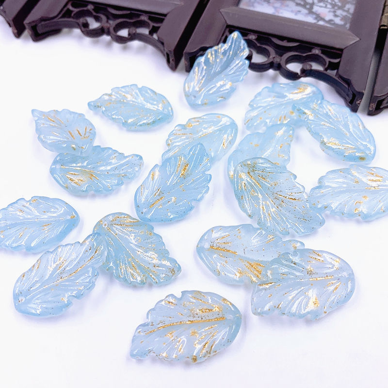 琉璃光DIY手工材料古风发簪头饰水晶散珠步摇流苏吊坠2323
