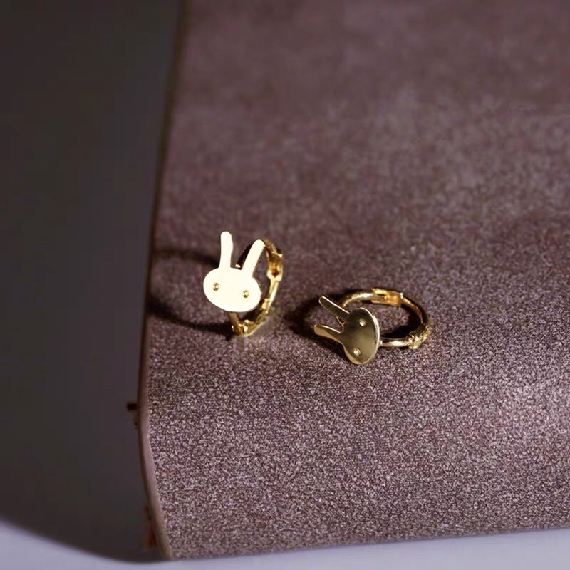 Ear bone Fresh Korean mini earrings Zodiac earrings Ear bone ear clasp