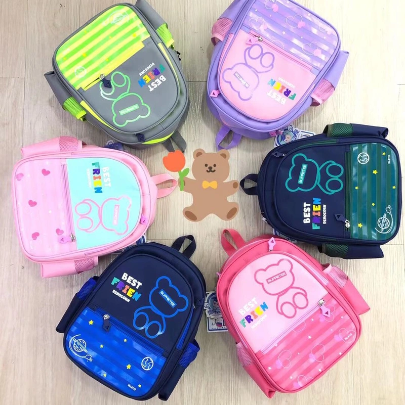 New Children's Cartoon Bag Kindergarten Boys And Girls Small Class 4-7 Years Old Cute Baby Baby Backpack