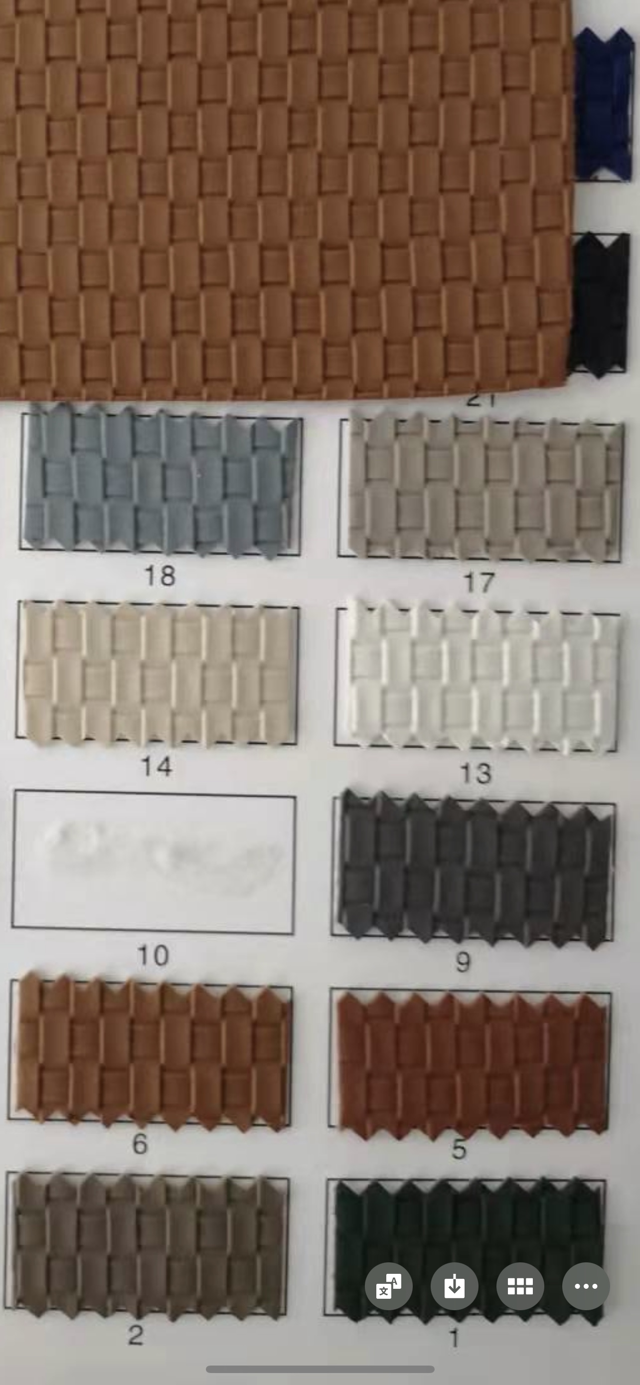 295 Ant Pattern large stock of high, medium and low-end leather fabric, factory direct sales, best-selling new high, medium and low-end bags in large stock Item Picture