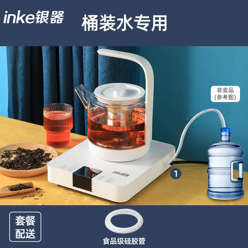 全自动底部上水电热烧水壶泡茶专用净水器玻璃煮茶壶抽水电茶炉具详情图6