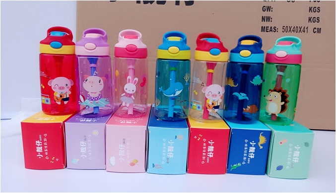 Children's cartoon straw T208-480ml triran detail image 2