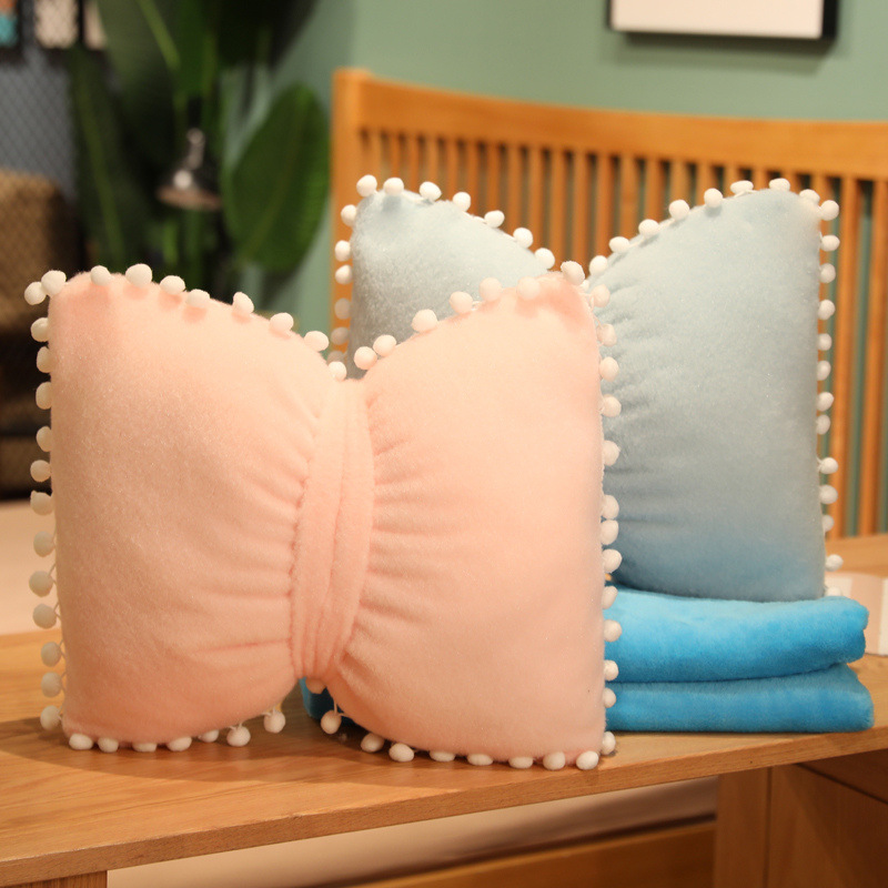 The Instagram-worthy throw pillow, sofa, bow pillow, bedroom bay window decoration, cute cushion, bedside, living room, girlish heart detail image 12