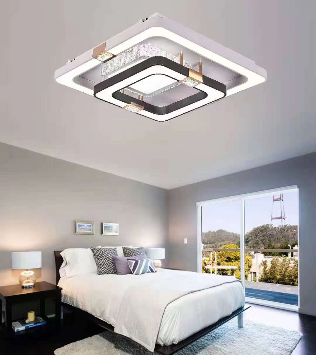 C802 New minimalist, light luxury and simple room lamp details Picture