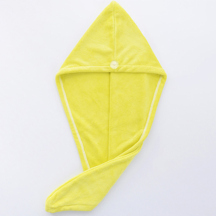 Superfine fiber absorbent dry hair cap, quick-drying, soft and comfortable, long hair thickened headscarf, ladies' shower cap, 25*65cm detail image 7