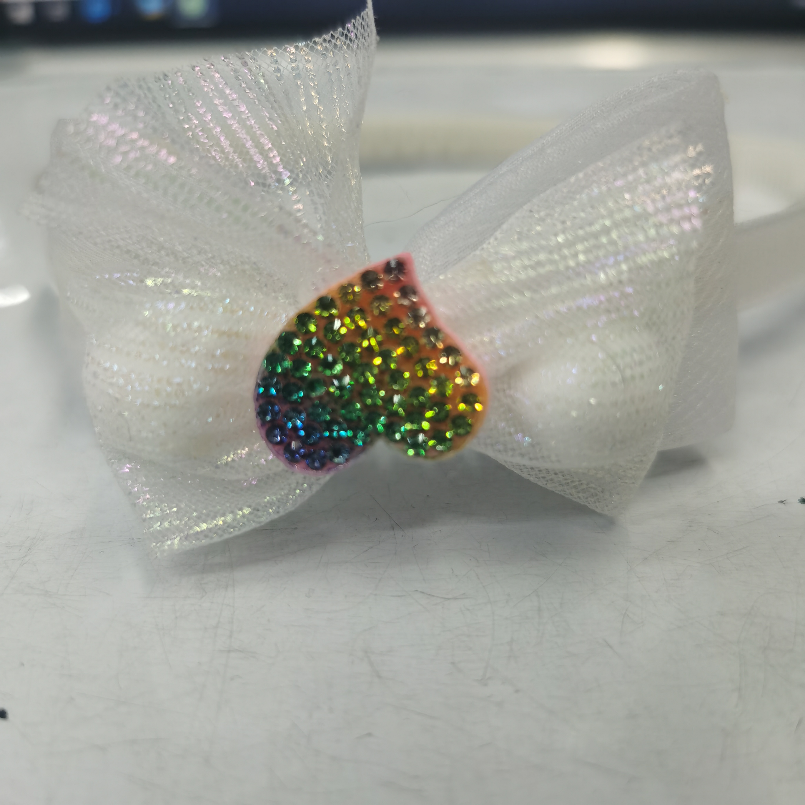 Popular jewelry flannelette four bullet ring series pearl dot drill ring series headband streamer tie 260 thumbnail