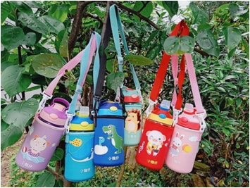Children's cartoon straw T208-480ml triran detail image 1