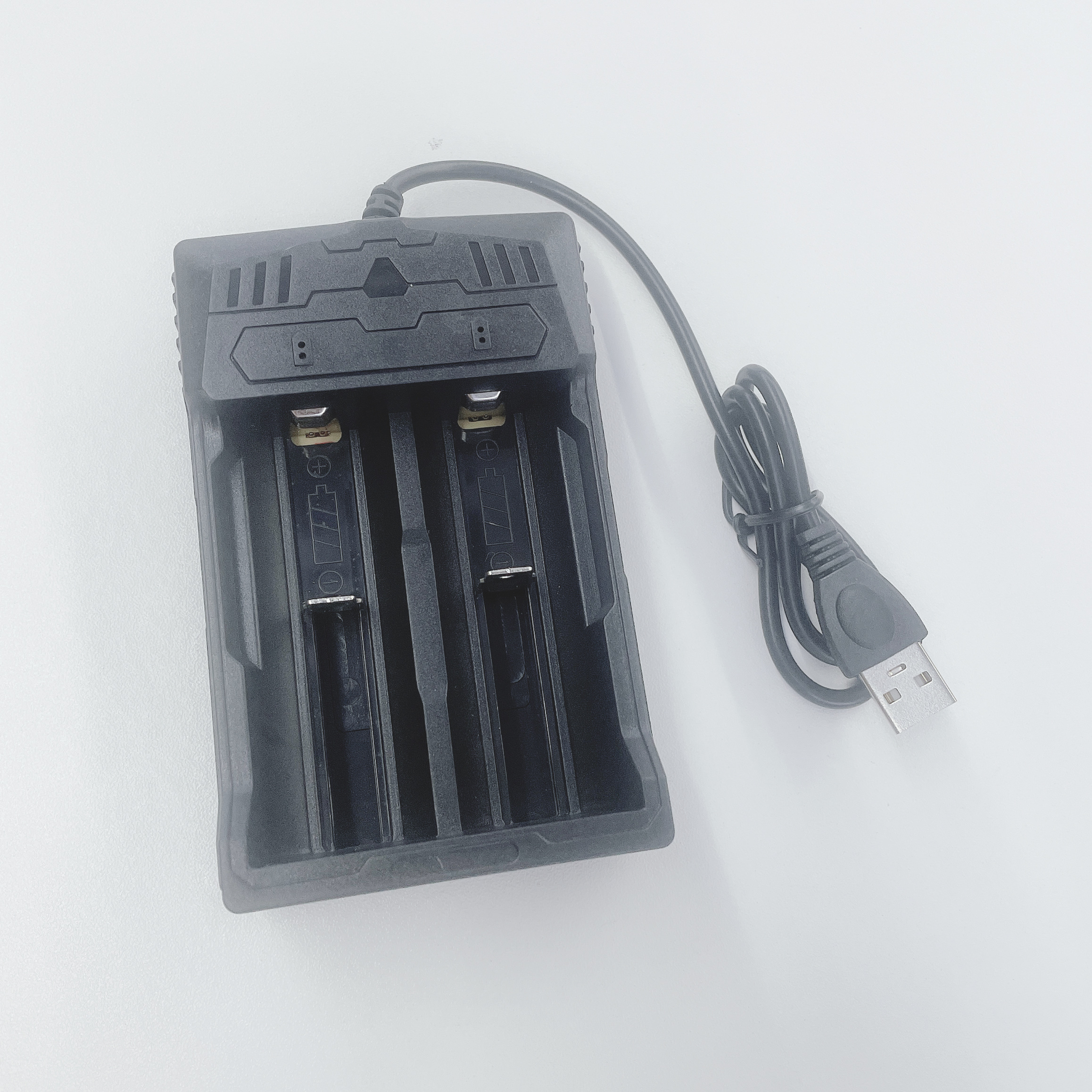 双充万能USB头灯手电USB充电器详情图2