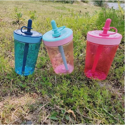 Direct drinking cup casual water bottle solid color Z268-500ML triran