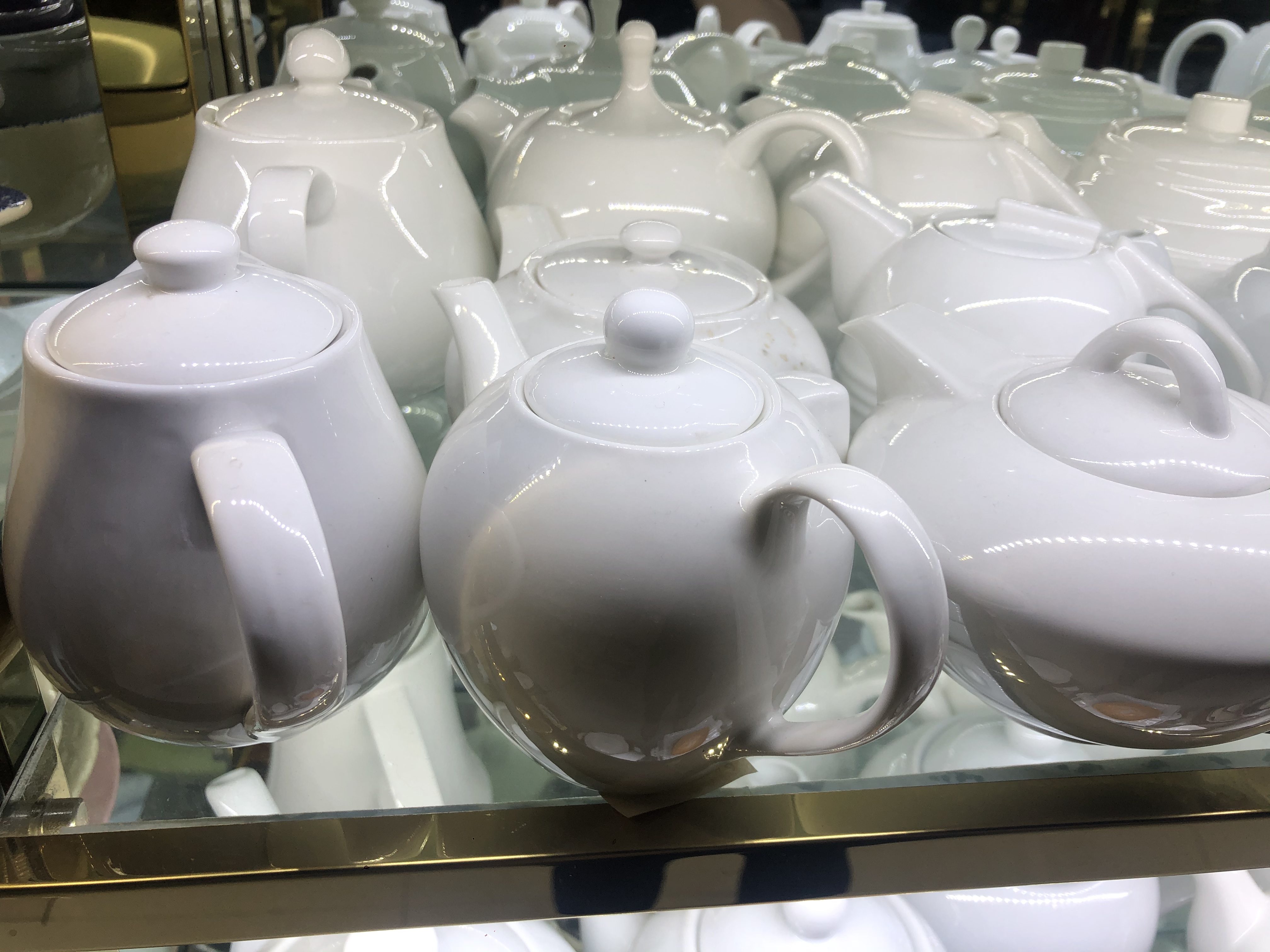 德化白瓷茶壶 西施壶功夫茶具陶瓷家用过滤单壶详情图3