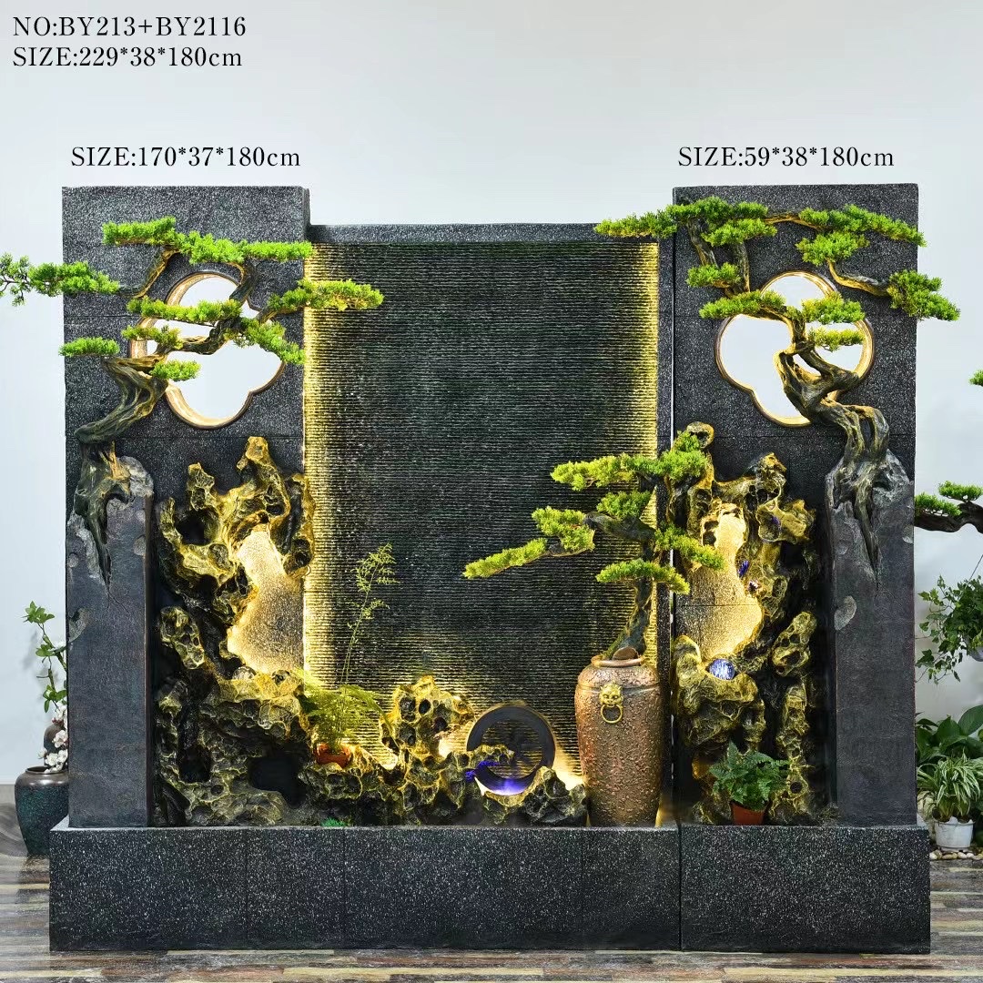 诸葛工艺庭院流水摆件阳台鱼池造景顶楼花园装饰布置景观鱼缸喷泉雾化加湿器爆款7279-273详情图13