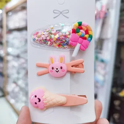 Children's Hair Clips Cute Bangs
