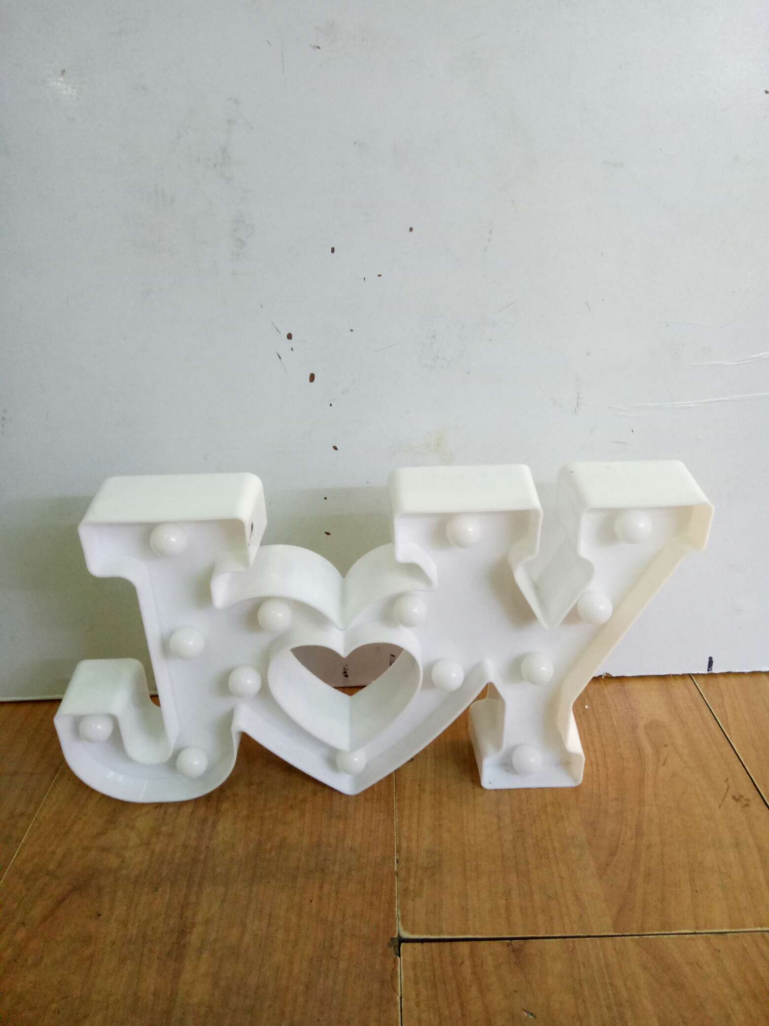 j❤y Integrated letter Lamp 046 Application Scenario