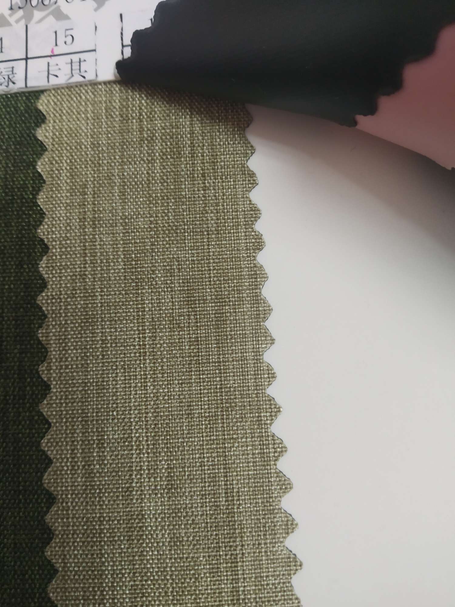 TY-- 029 300D matte cloth can lift pvc waterproof 15# Khaki Application Scenario