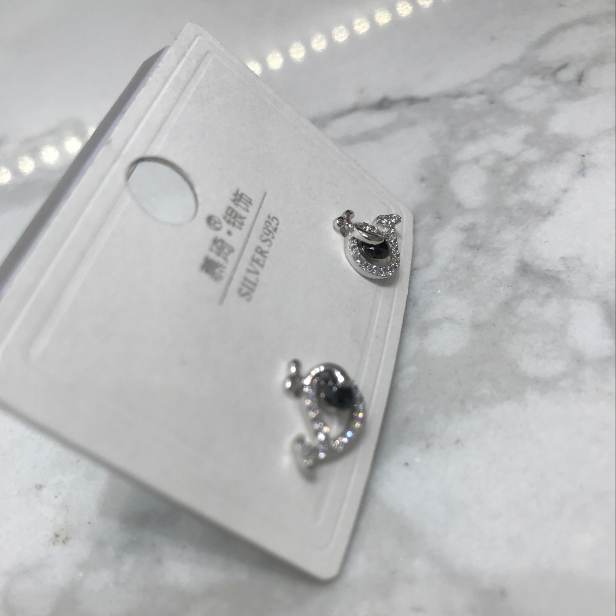 Little whale ➕ black zirconium Specification image