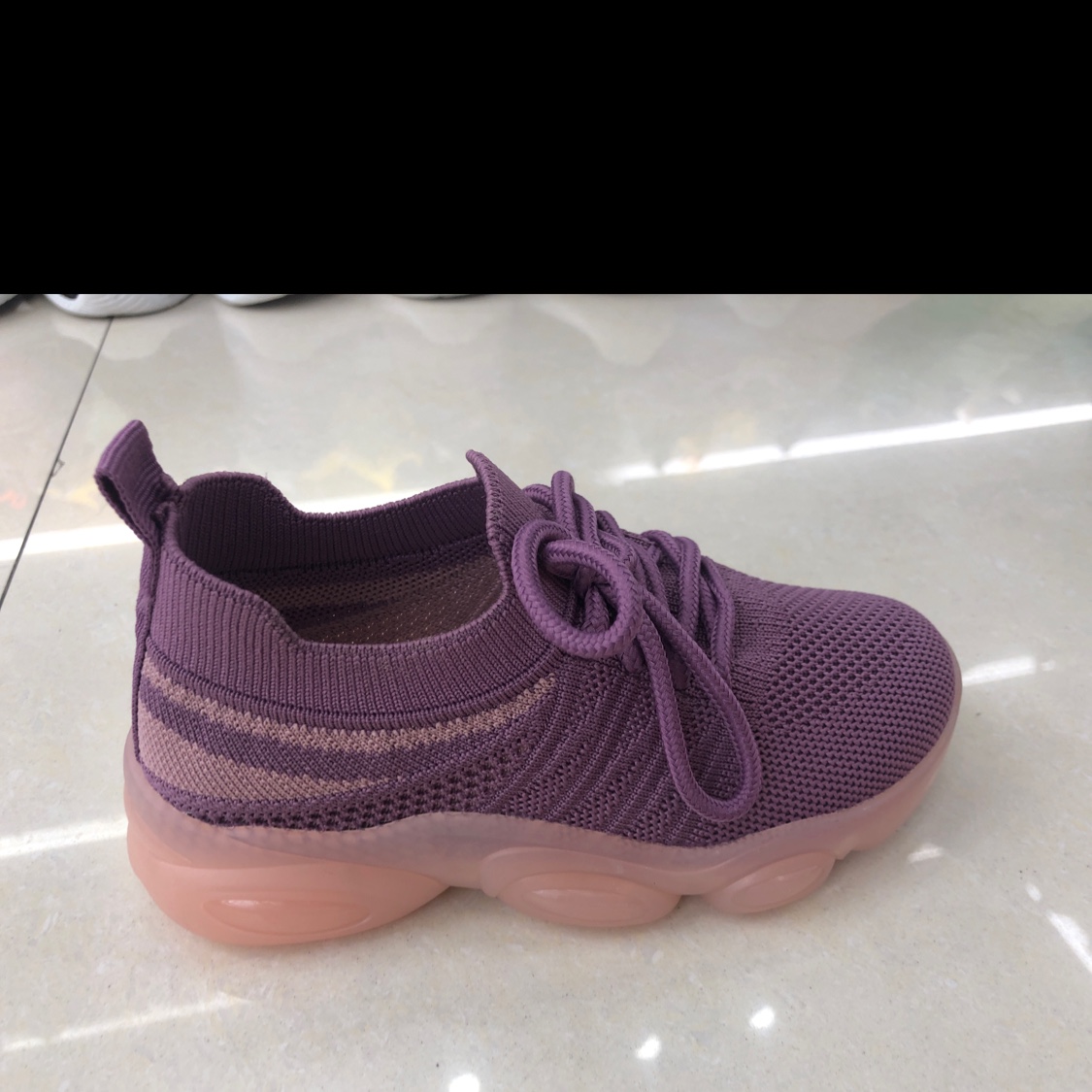 飞织带灯童鞋14图