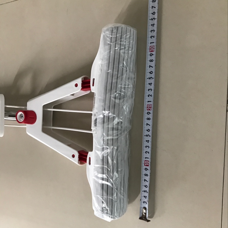Stainless Steel 33Cm Water-Absorbing Collodion Mop Absorbent Collodion Squeezer Sponge Mop Telescopic Absorbent Mop details Picture