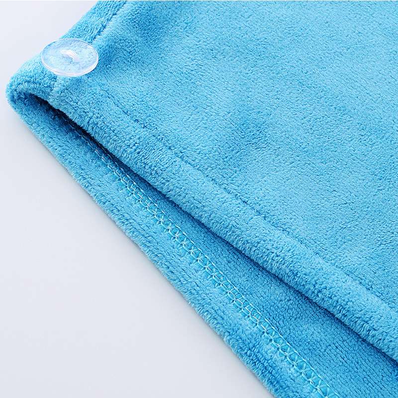 Superfine fiber absorbent dry hair cap, quick-drying, soft and comfortable, long hair thickened headscarf, ladies' shower cap, 25*65cm detail image 4