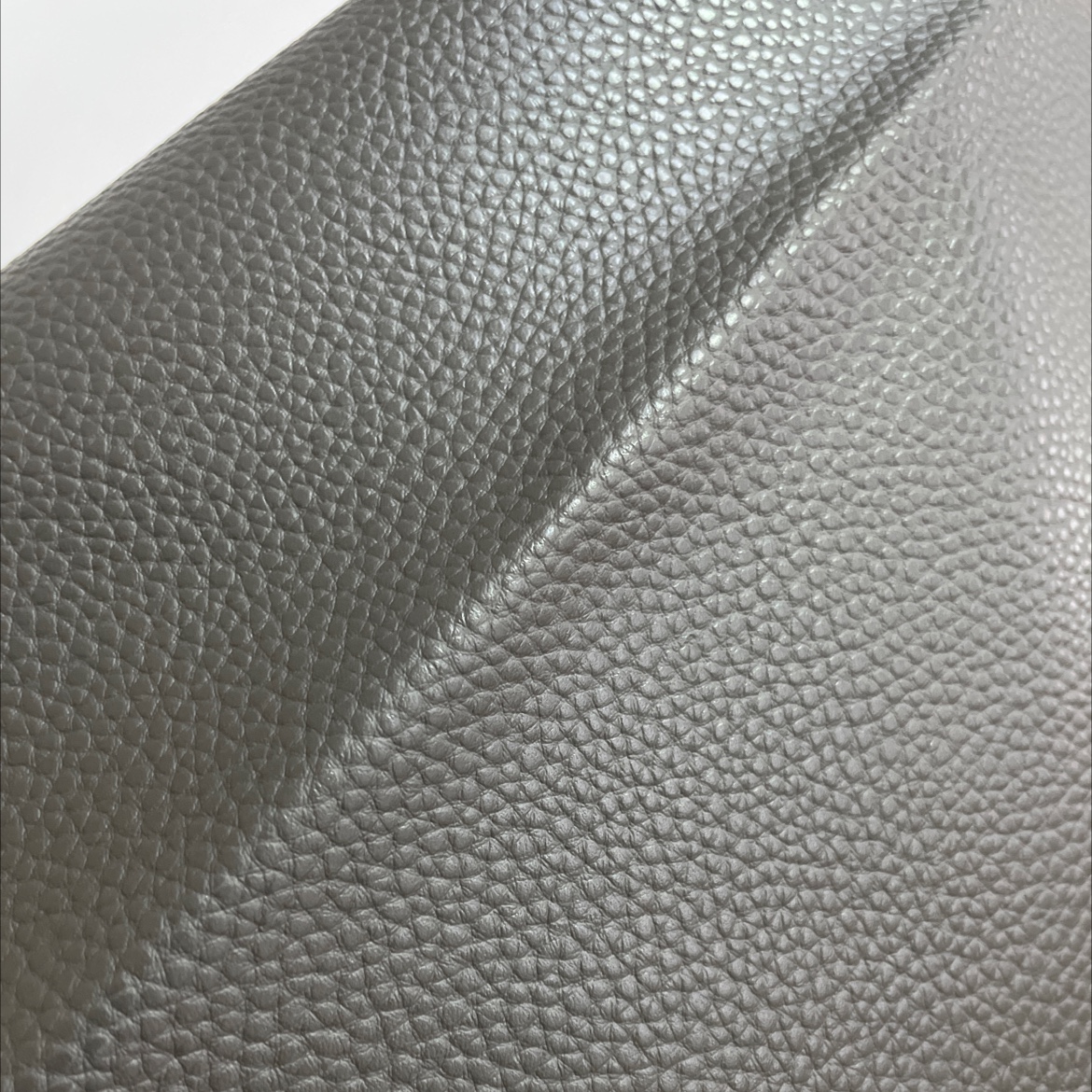 Classic lychee grain leather fabric, leather bags, sofas, belts, accessories, dark grey jdlz007 details Picture