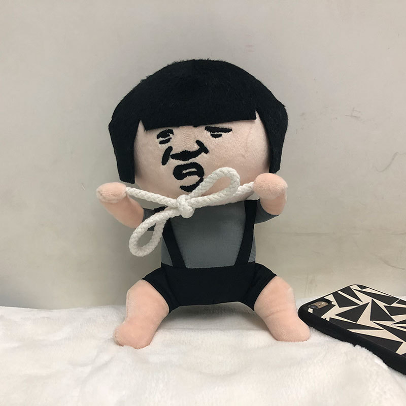 1搞怪公仔爆走漫画大表哥毛绒玩具搞笑娃娃男生生日礼物娃娃爪机