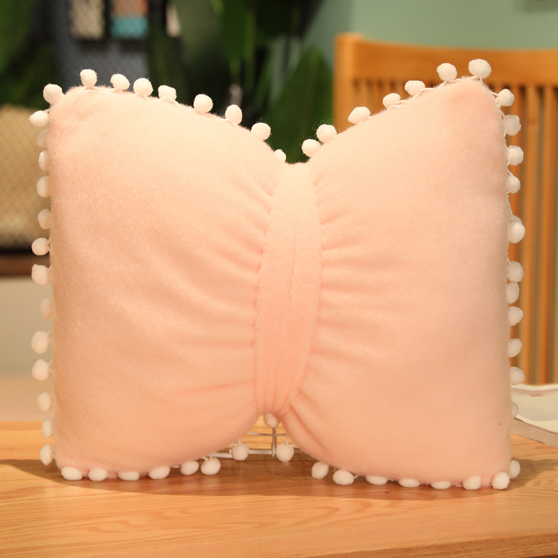 The Instagram-worthy throw pillow, sofa, bow pillow, bedroom bay window decoration, cute cushion, bedside, living room, girlish heart detail image 6