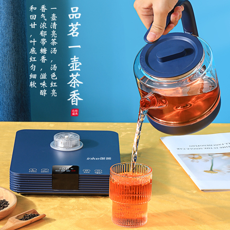 全自动底部上水电热烧水壶泡茶专用净水器玻璃煮茶壶抽水电茶炉具详情图2