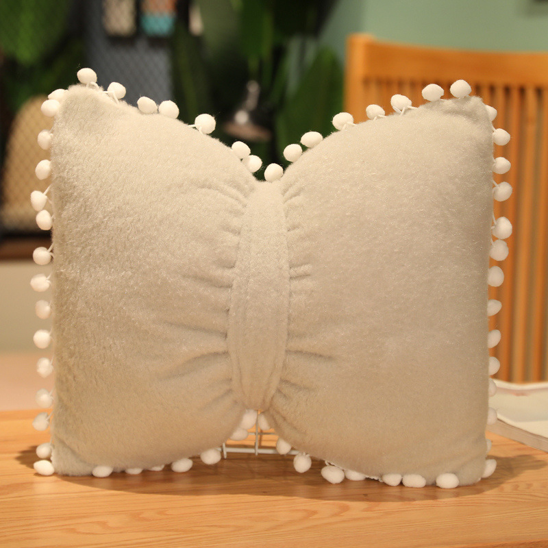 The Instagram-worthy throw pillow, sofa, bow pillow, bedroom bay window decoration, cute cushion, bedside, living room, girlish heart detail image 11