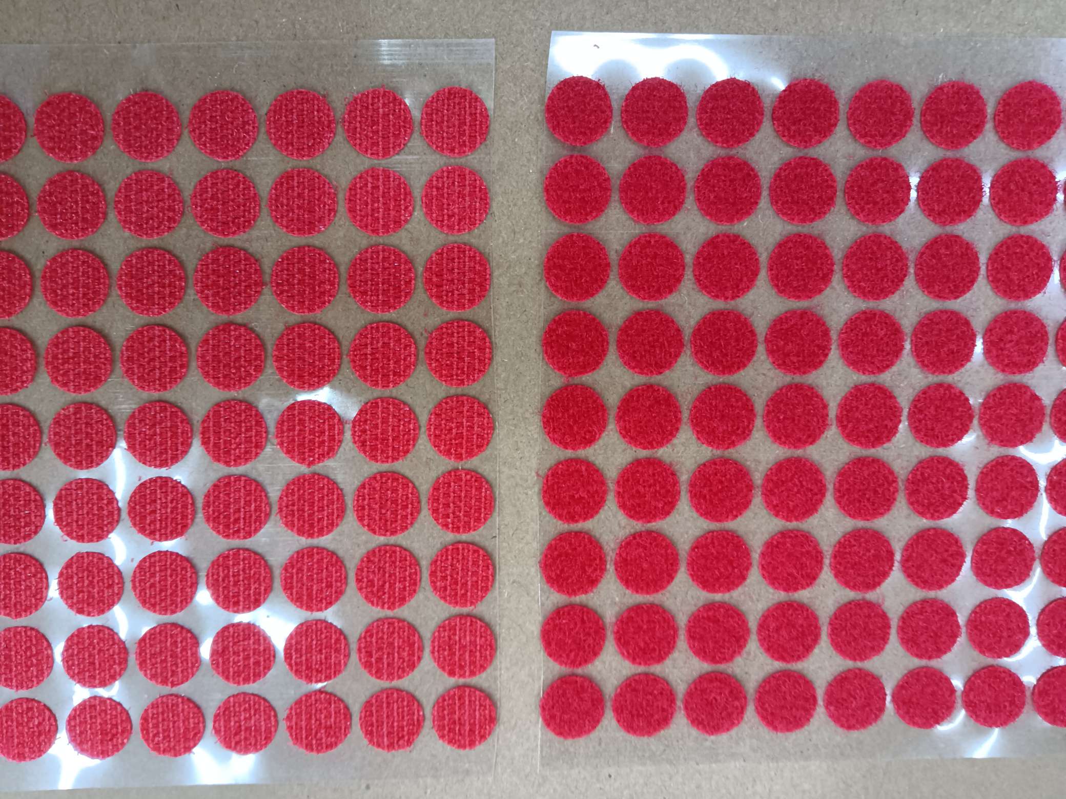 双面胶透明魔术贴，粘扣带，透明膜，背胶冲型圆形1详情17