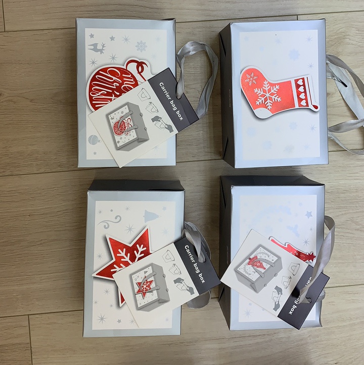 1426圣诞烫金纸盒