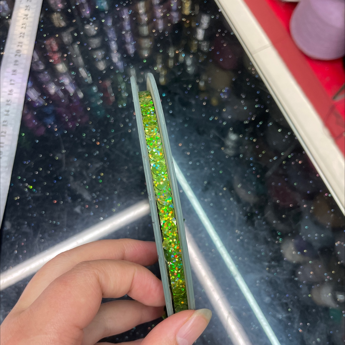 7Cm Bright Li Green details Picture