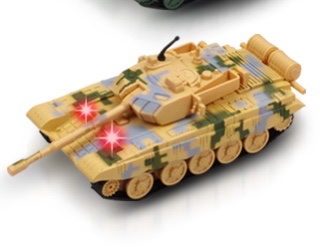 Collection of small tank model simulation ornaments, alloy military troop transport vehicle, sound and light force metal children's toy car detail image 5