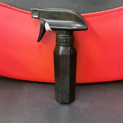 Water Bottle Black Strip Shape